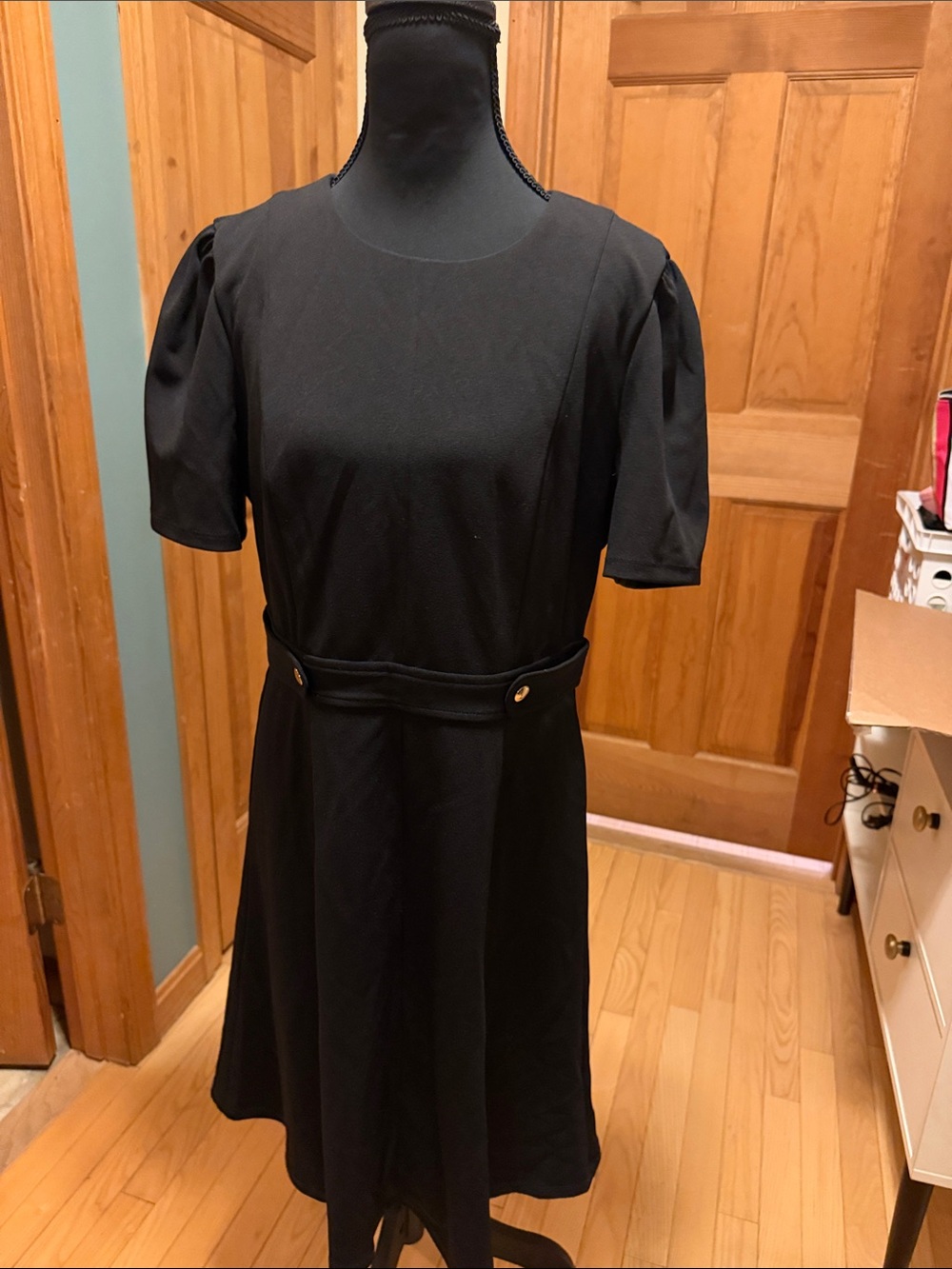Like new little black dress, size 10, London Times